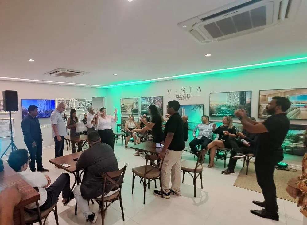 Sorteio de prêmios por meta de vendas batidas reforça sucesso de empreendimento em Cuiabá