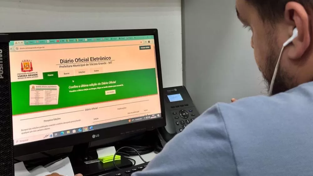 VG implanta Diário Eletrônico Municipal como instrumento de transparência