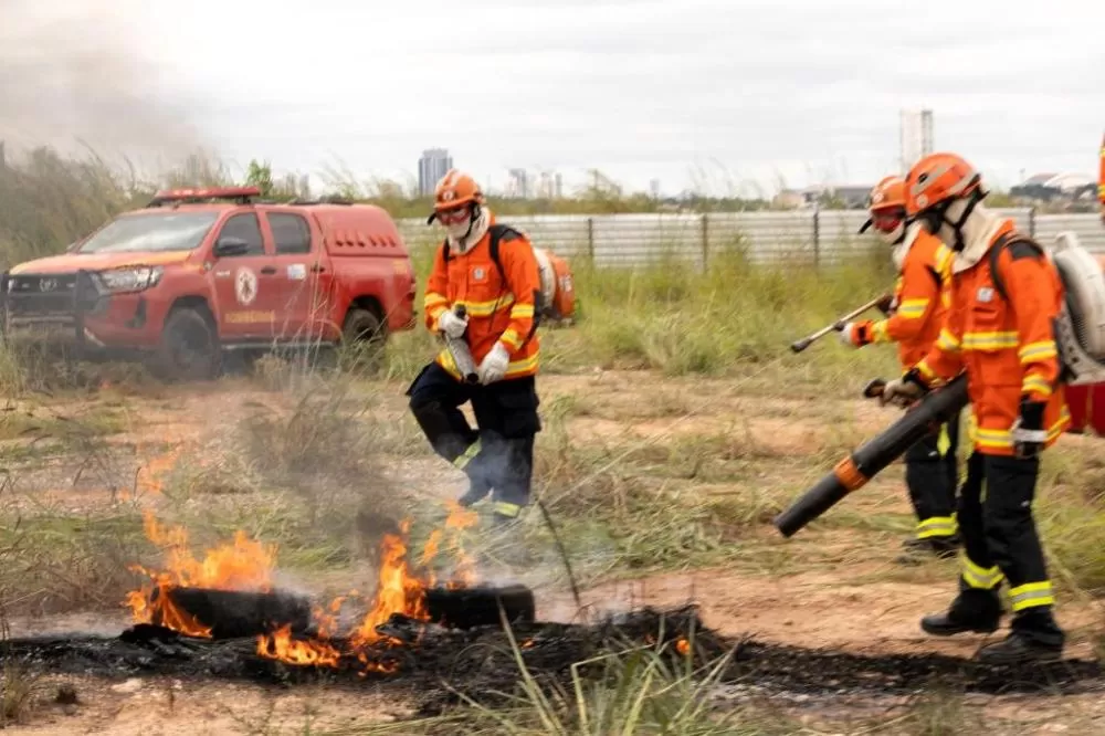 Corpo de Bombeiros e Prefeitura de Cuiabá lançam campanha Cuiabá Sem Queimadas