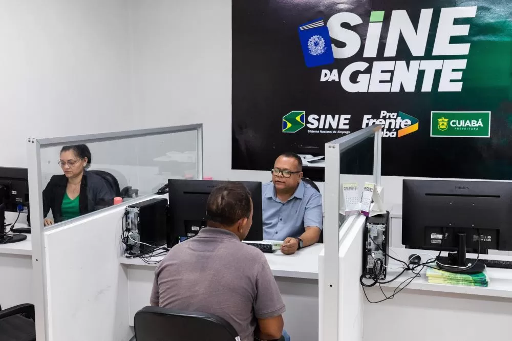 Sine Municipal de Cuiabá oferece 440 vagas de emprego nesta sexta-feira