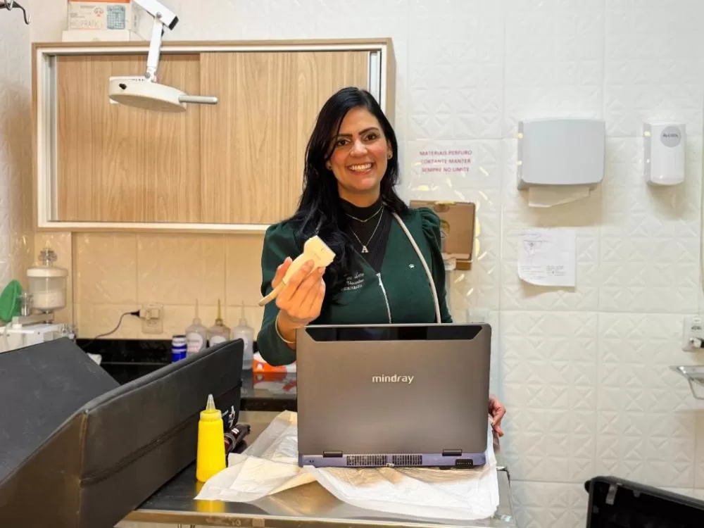 Médica veterinária financia máquina de ultrassonografia com crédito da Desenvolve MT