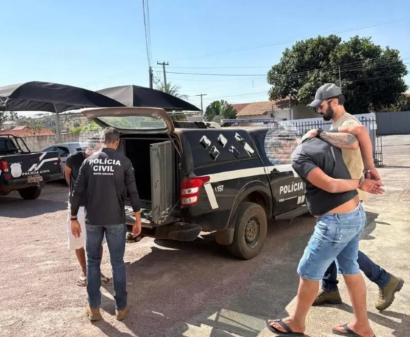 Polícia prende integrantes de facção por extorsão a fazendeiro do interior 