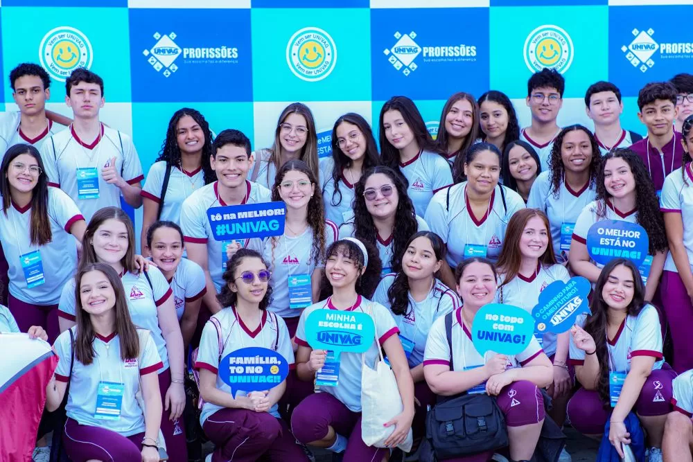Mais de 2 mil jovens descobrem carreiras e oportunidades no UNIVAG Profissões 