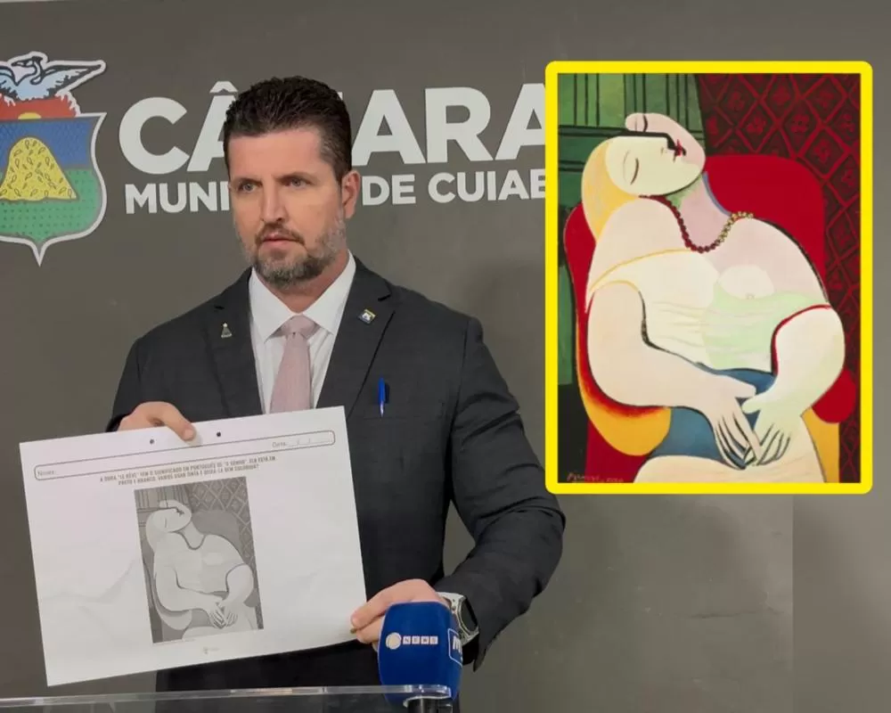 Vereador denuncia obra com conteúdo erótico em livro para crianças de cinco anos em Cuiabá