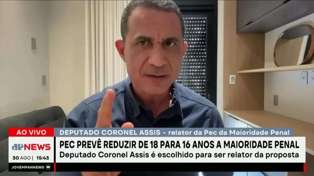 Em rede nacional, deputado Coronel Assis aponta tentativa de Lula em buscar protagonismo na operação contra o PCC