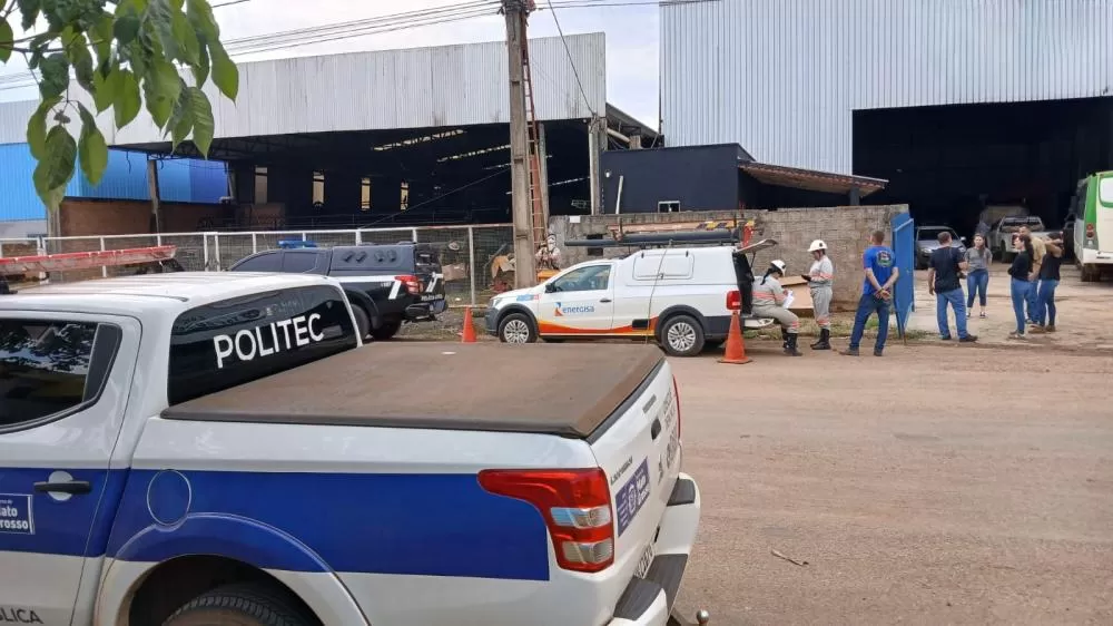 Proprietário de oficina é preso em Lucas do Rio Verde por furto de energia 