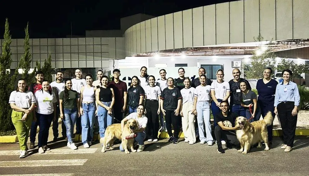 Hospital São Lucas e Unilasalle implantam projeto de terapia assistida por animais