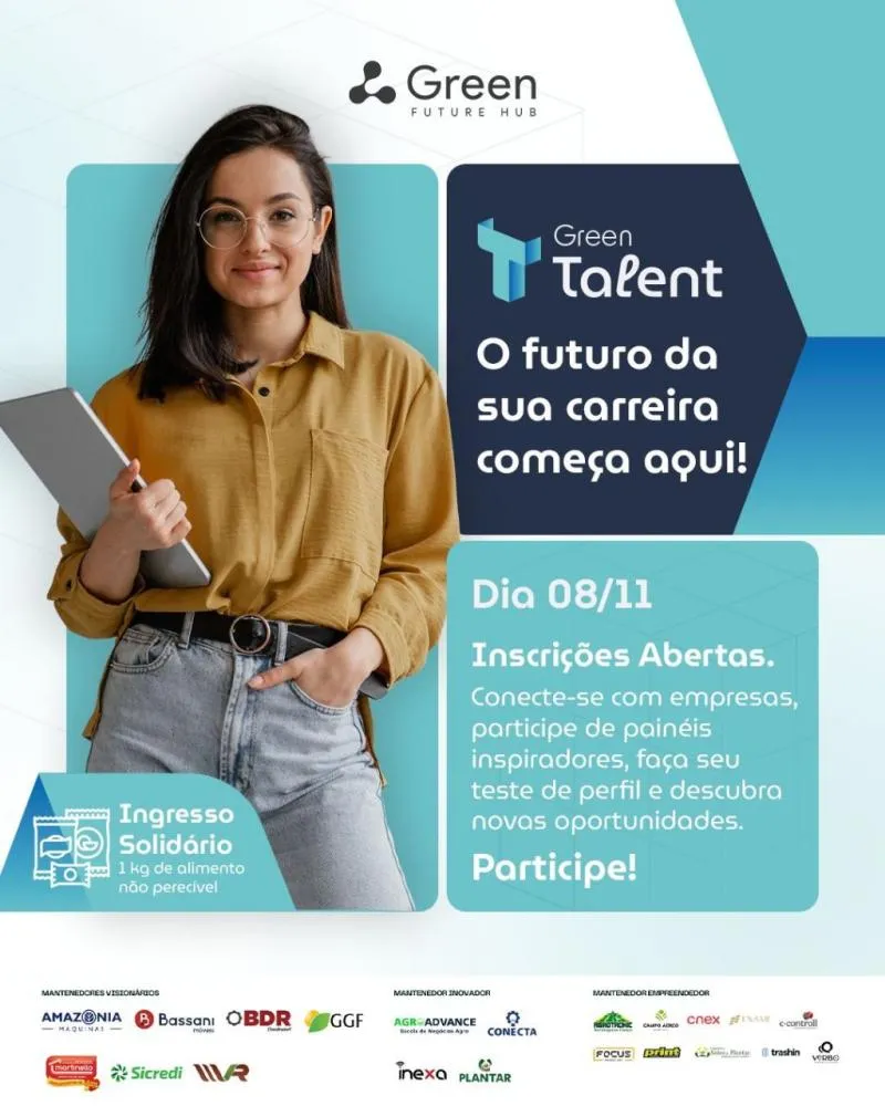 Green Future Hub promove 1º festival de carreira com ingressos solidários