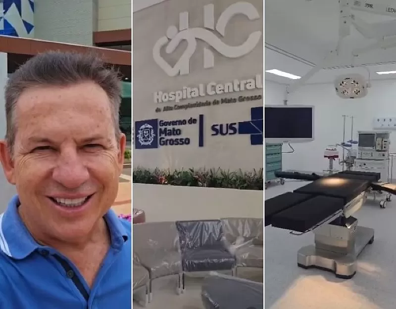 Governador anuncia inauguração do Hospital Central; Veja vídeo 
