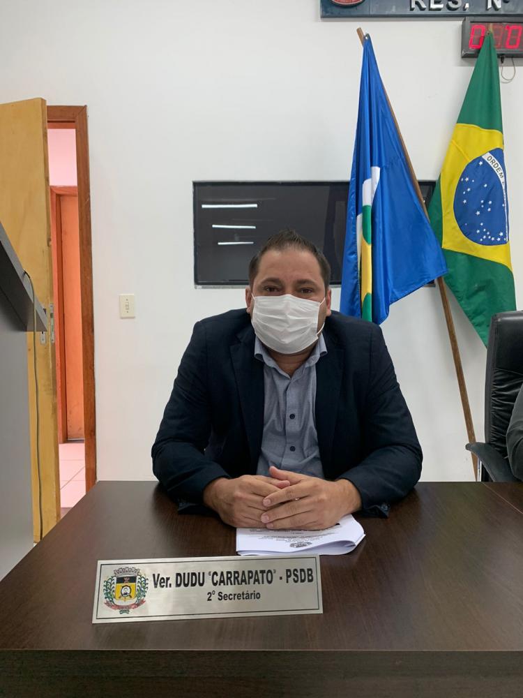 Vereador renuncia cargo de 2° Secretário da Mesa Diretora