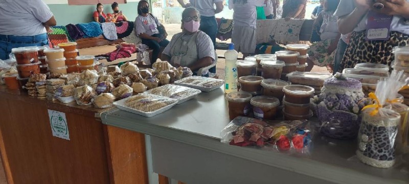 Empaer e grupo de autoajuda promovem feira e fomentam agricultura familiar em Nova Olímpia