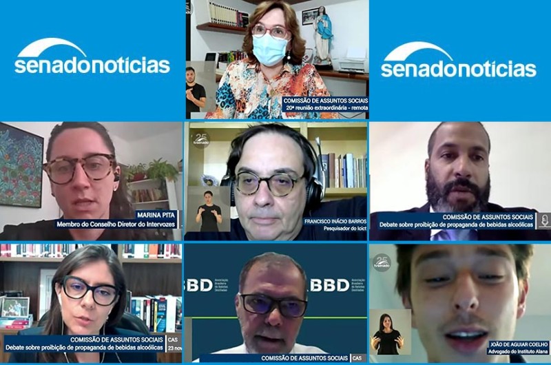 Debatedores divergem sobre restrição a propaganda de bebidas alcoólicas