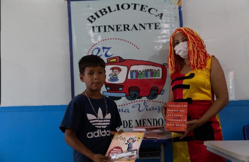 Biblioteca Estevão de Mendonça promove incentivo à leitura durante Expedição Araguaia-Xingu