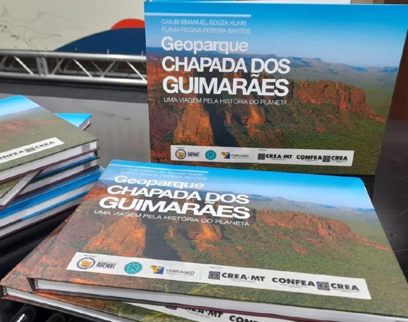 Livro Geoparque Chapada dos Guimarães Fomenta Desenvolvimento Sustentável e Turismo