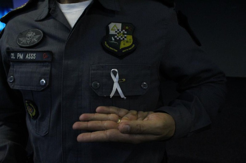 PM adere Campanha Laço Branco na luta pelo fim da violência contra mulheres
