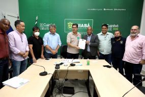 Prefeito Emanuel Pinheiro encaminha projeto de PCCS de agentes de trânsito à Câmara de Cuiabá