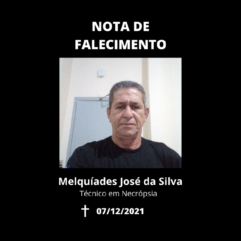 Politec lamenta o falecimento do servidor Melquíades José da Silva