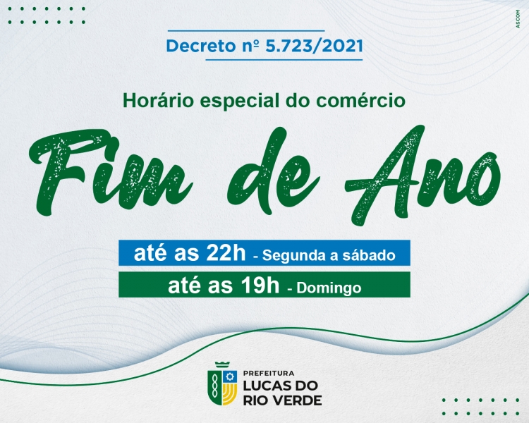 Prefeito Miguel Vaz publica decreto autorizando horário estendido no comércio local