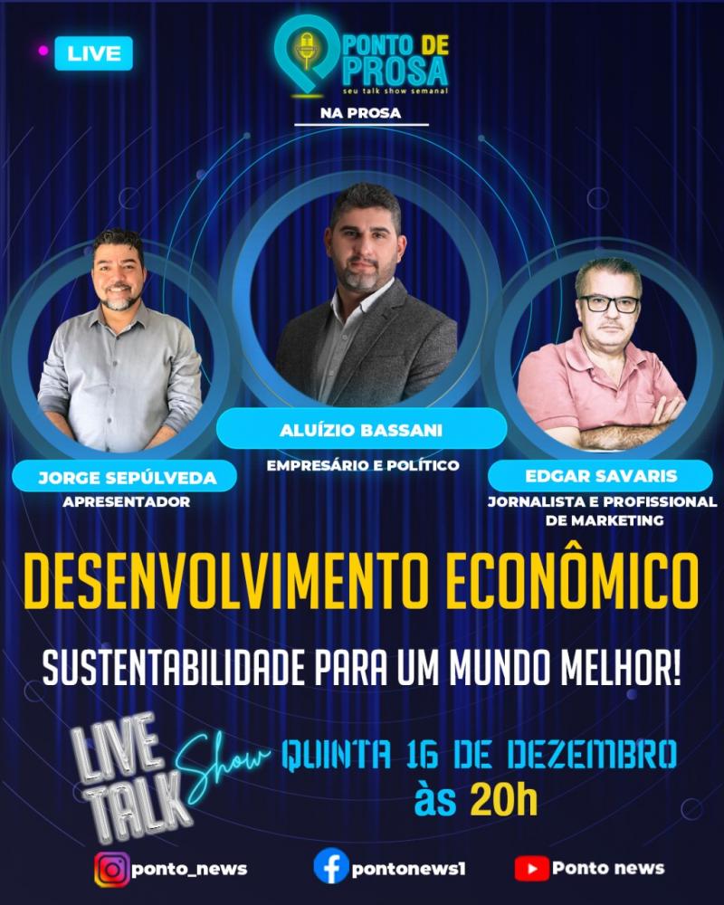 Aluísio Bassani é o entrevistado do programa Ponto de Prosa desta quinta-feira (16/12)