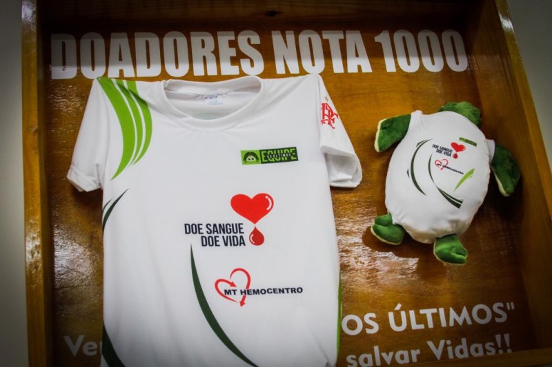 MT Hemocentro promove a Campanha Doador Nota Mil durante mês de dezembro