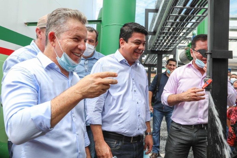Governador: "Com essa ETA e mais a ETA que o Governo repassou R$ 26 milhões para construir, falta de água vai ser página virada"