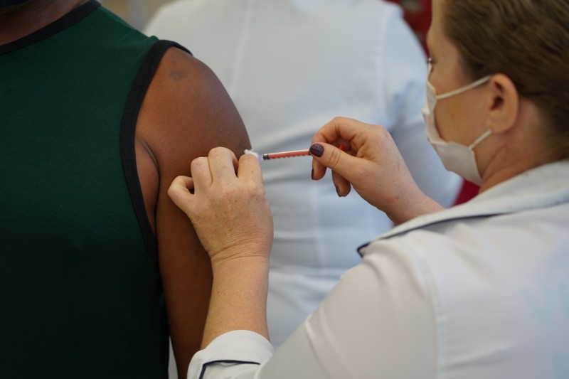 Em ação especial, 85 luverdenses foram vacinados contra a Covid nesta segunda-feira (20)