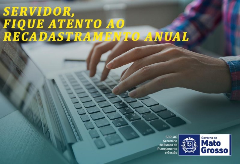 Seplag alerta servidores para o prazo final do recadastramento