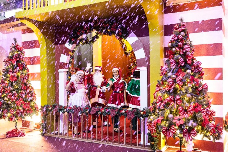 Parque natalino da Arena Pantanal estará fechado nesta sexta-feira (31)